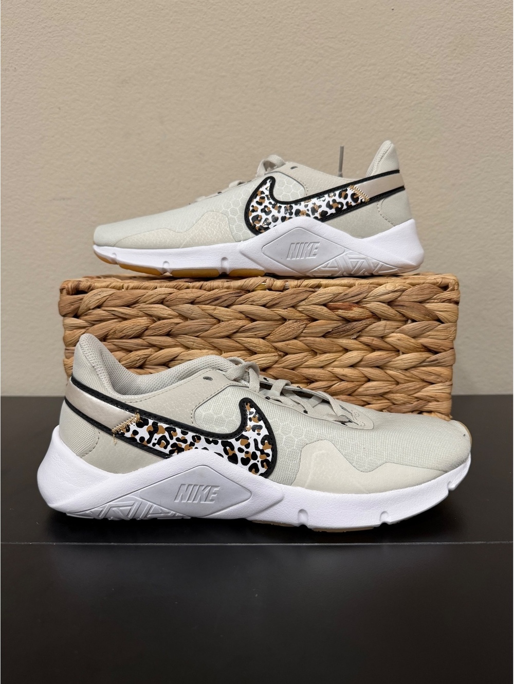 Size 8 - Nike Women’s Legend Essential 2 Premium “Leopard”